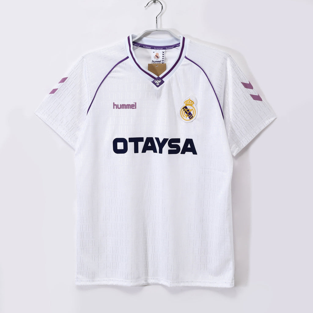 MAILLOT RETRO REAL MADRID DOMICILE 1990/1991