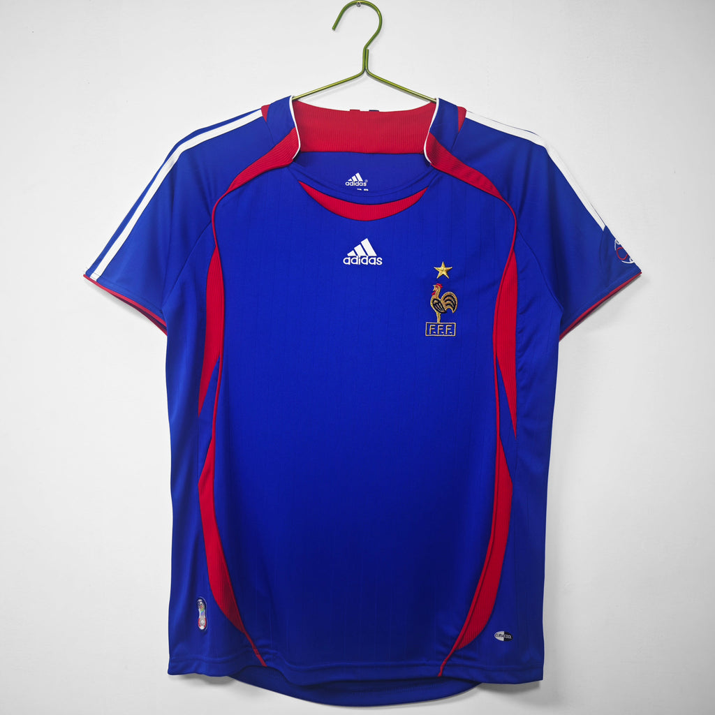 MAILLOT RETRO FRANCE DOMICILE 2006/2007