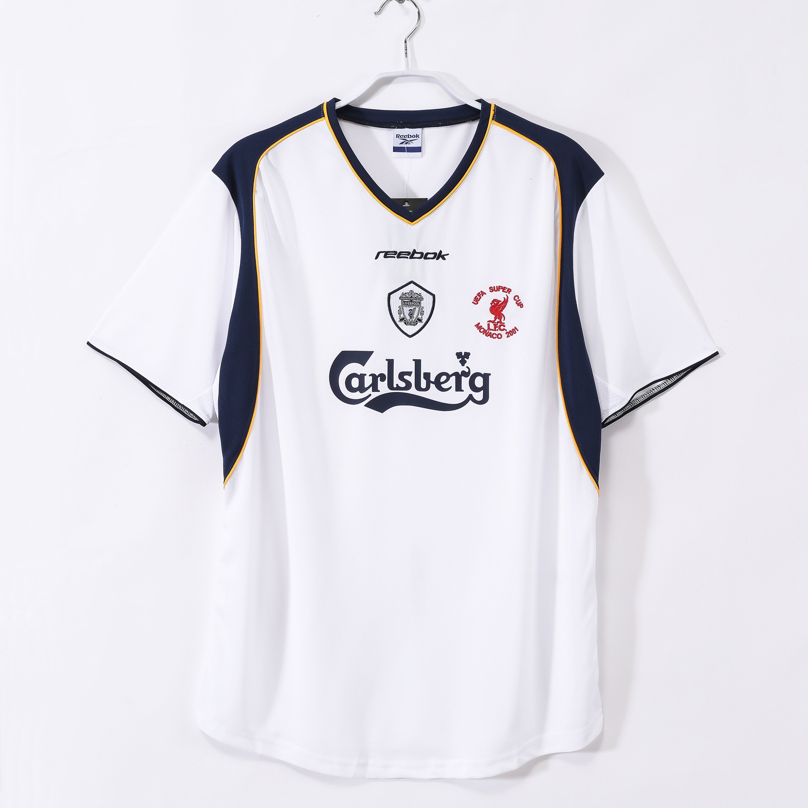MAILLOT RETRO LIVERPOOL EXTERIEUR 2001/2002