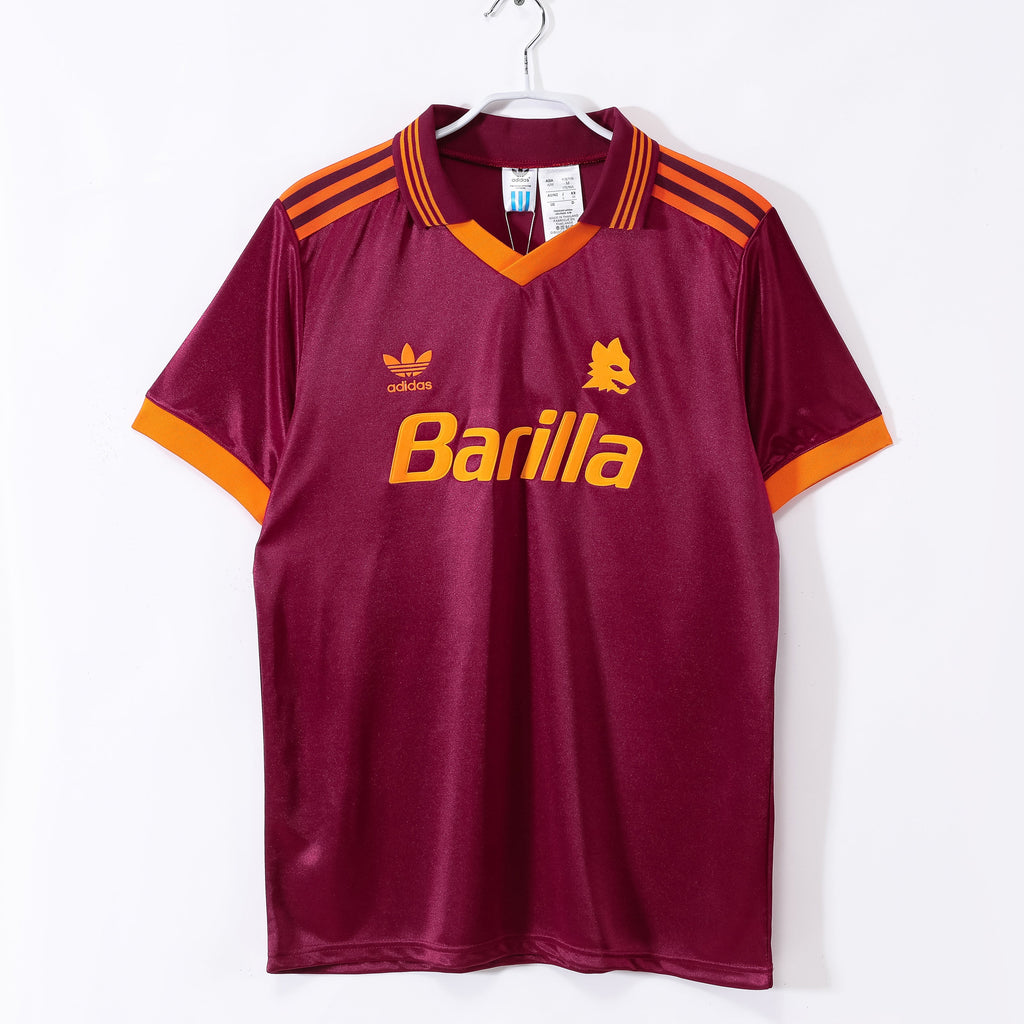 MAILLOT RETRO AS ROMA DOMICILE 1992/1993
