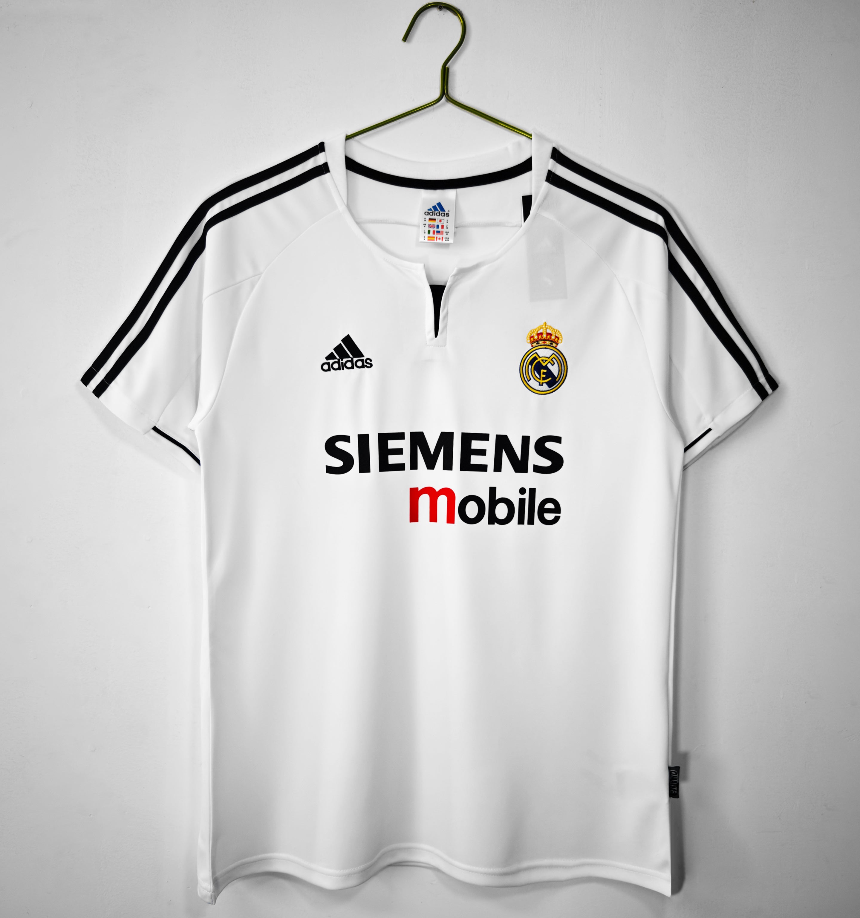 MAILLOT RETRO REAL MADRID DOMICILE 2003/2004