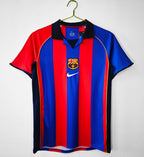 MAILLOT RETRO FC BARCELONE DOMICILE 2001/2002