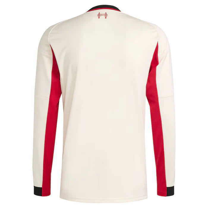 Maillot Liverpool Manches Longues Homme Exterieur 2025 2026