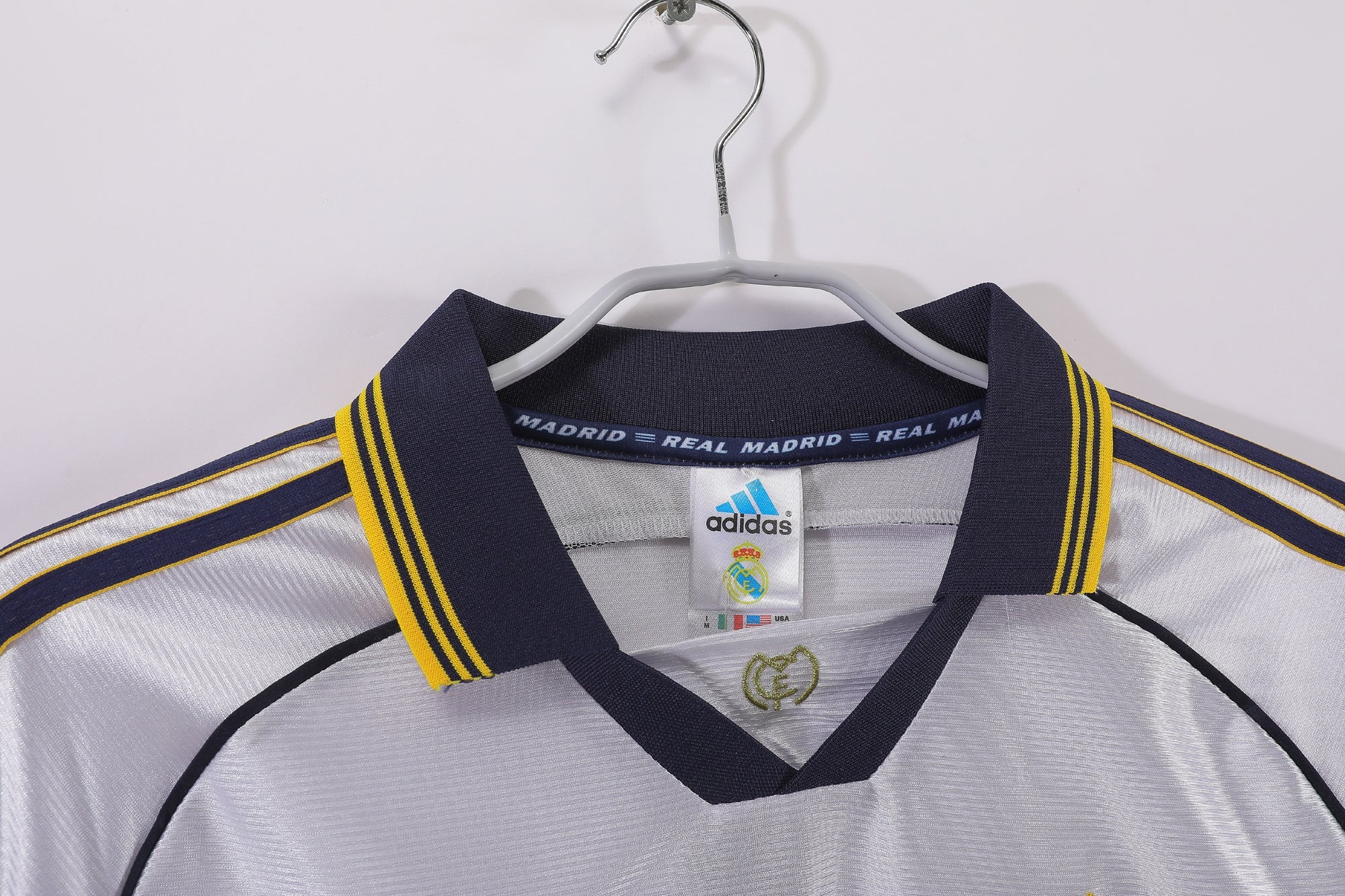MAILLOT RETRO REAL MADRID DOMICIL 1998/1999