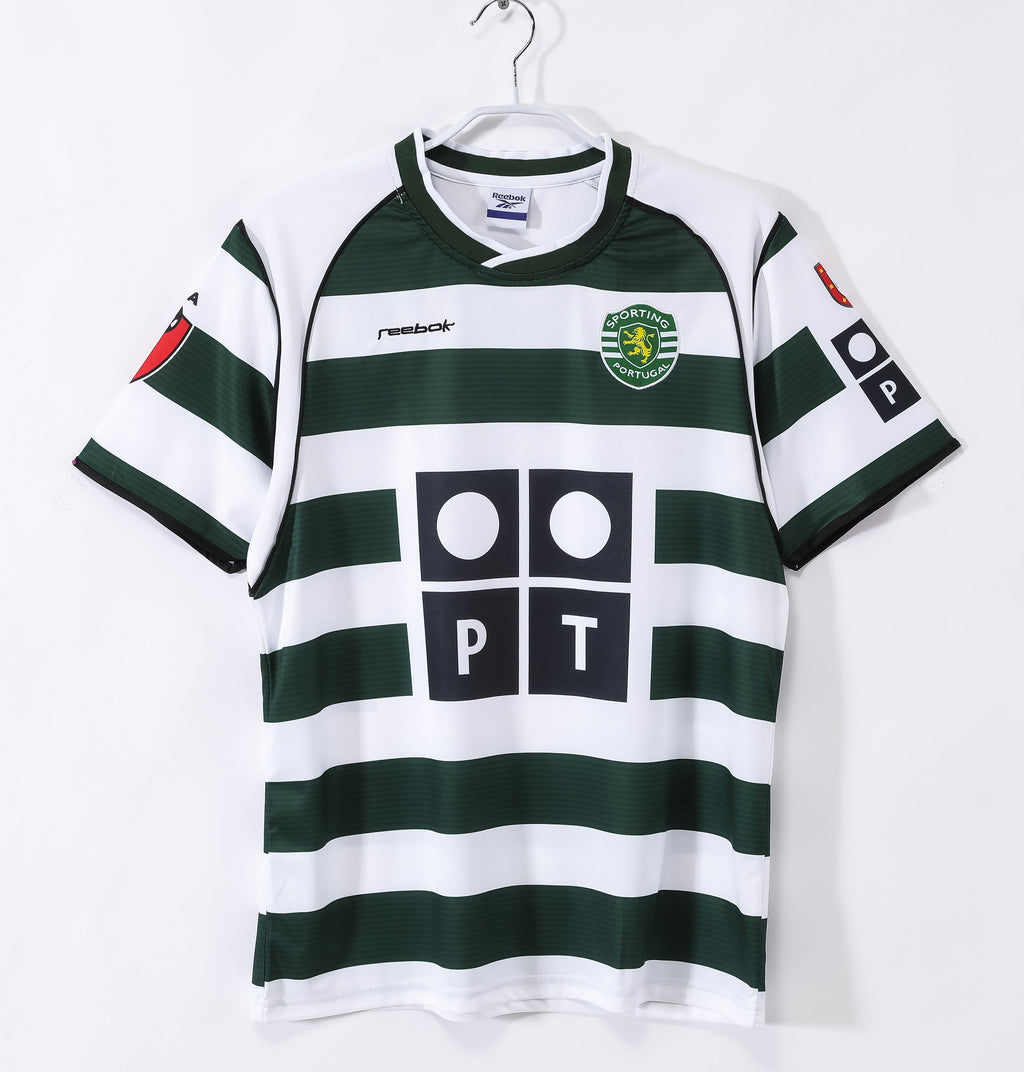 MAILLOT RETRO SPORTING DOMICILE 2001/2002