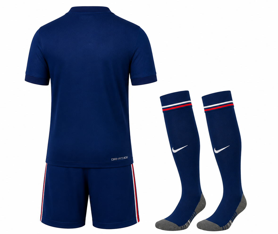 KITS ENFANT/JUNIOR DOMICILE PARIS SG 2025-26 AVEC LES DEUX ÉTOILES ⭐️⭐️